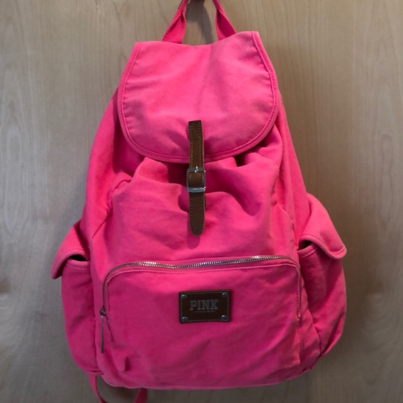 PINK Victoria's Secret Handbags - EUC Victoria’s Secret pink backpack